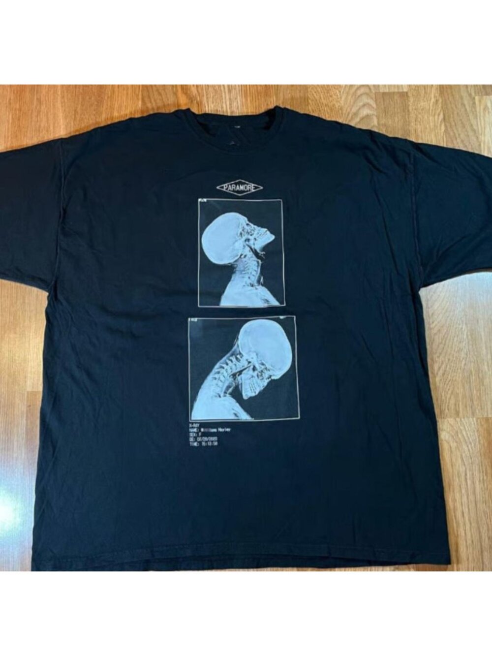 Paramore t-shirt black cotton